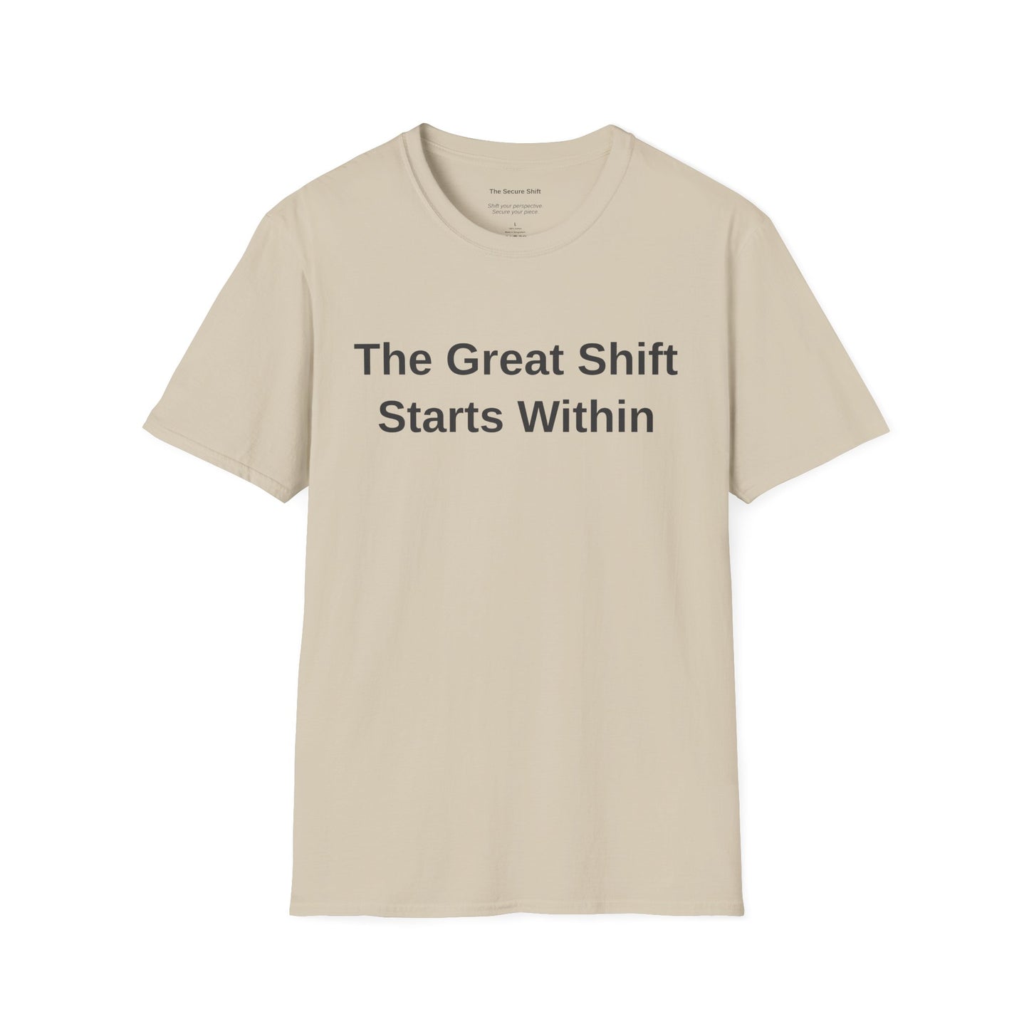 The Transition Tee -- “The Great Shift Starts Within” Stage 2: The Neutrality Collection