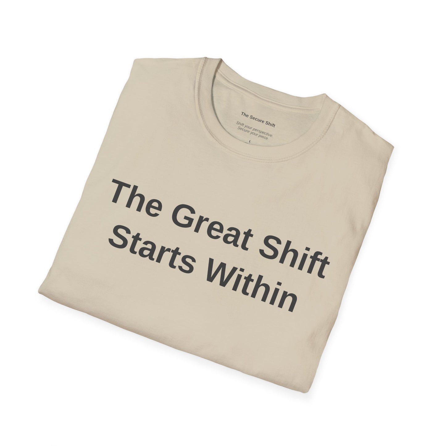 The Transition Tee -- “The Great Shift Starts Within” Stage 2: The Neutrality Collection
