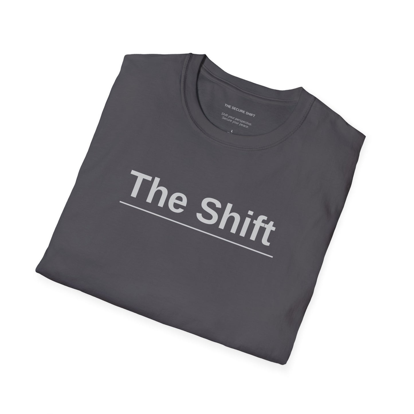 The Transition Tee -- "The Shift: From Being Driven by Fear to Led by Peace." Stage 2: The Neutrality Collection