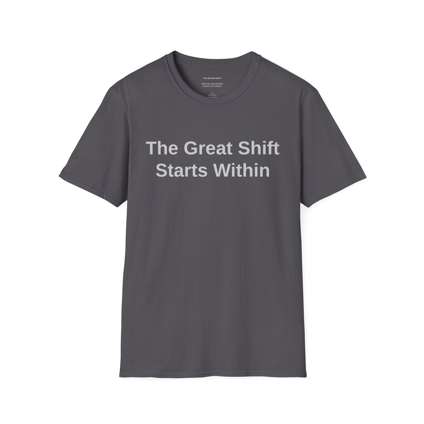 The Transition Tee -- “The Great Shift Starts Within” Stage 2: The Neutrality Collection