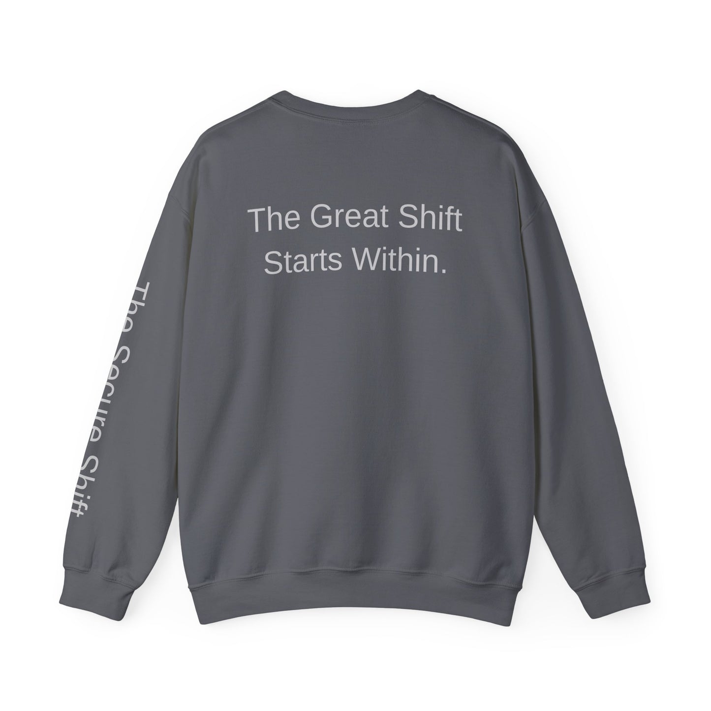The Balanced Perspective Crewneck -- "The Great Shift Starts Within." Stage 2: The Neutrality Collection