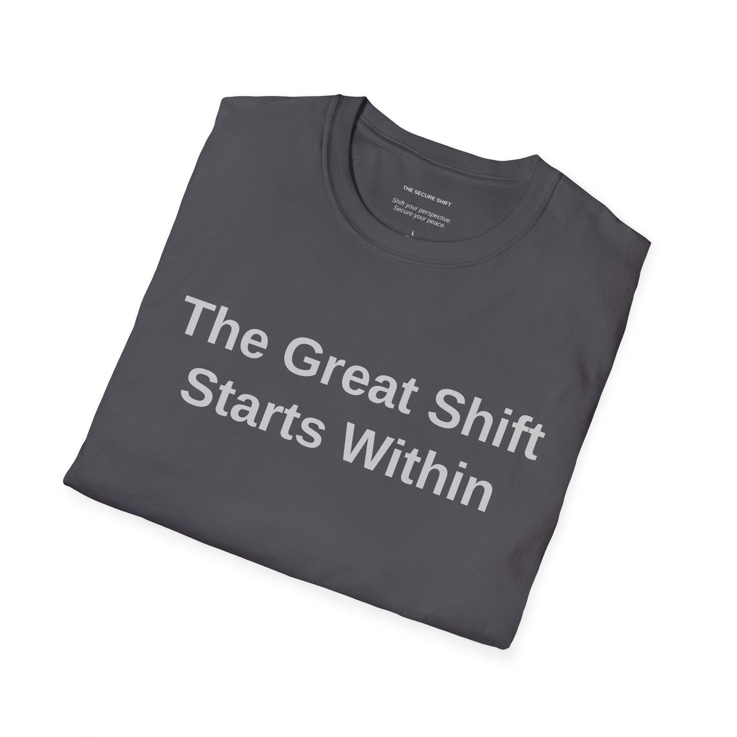 The Transition Tee -- “The Great Shift Starts Within” Stage 2: The Neutrality Collection