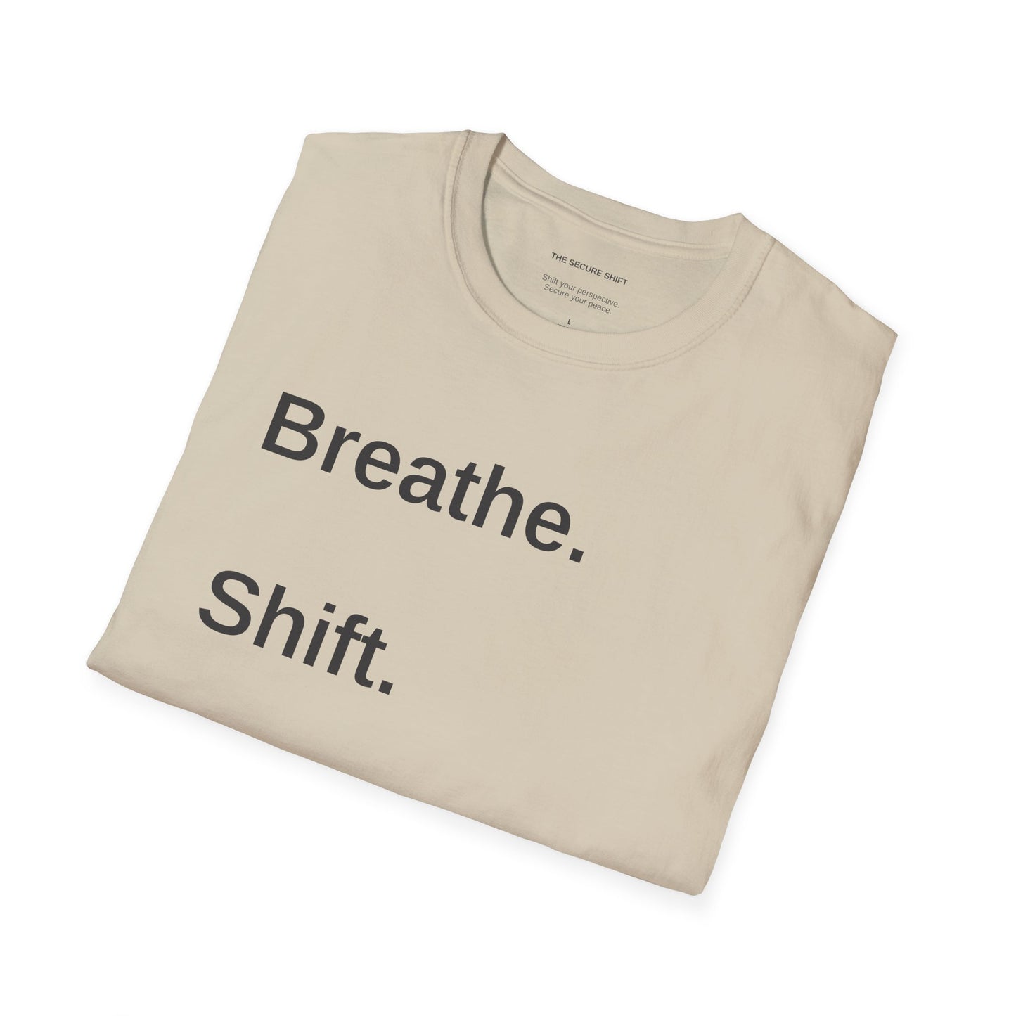 The Transition Tee -- “Breathe. Shift. Stay Secure.” Stage 2: The Neutrality Collection