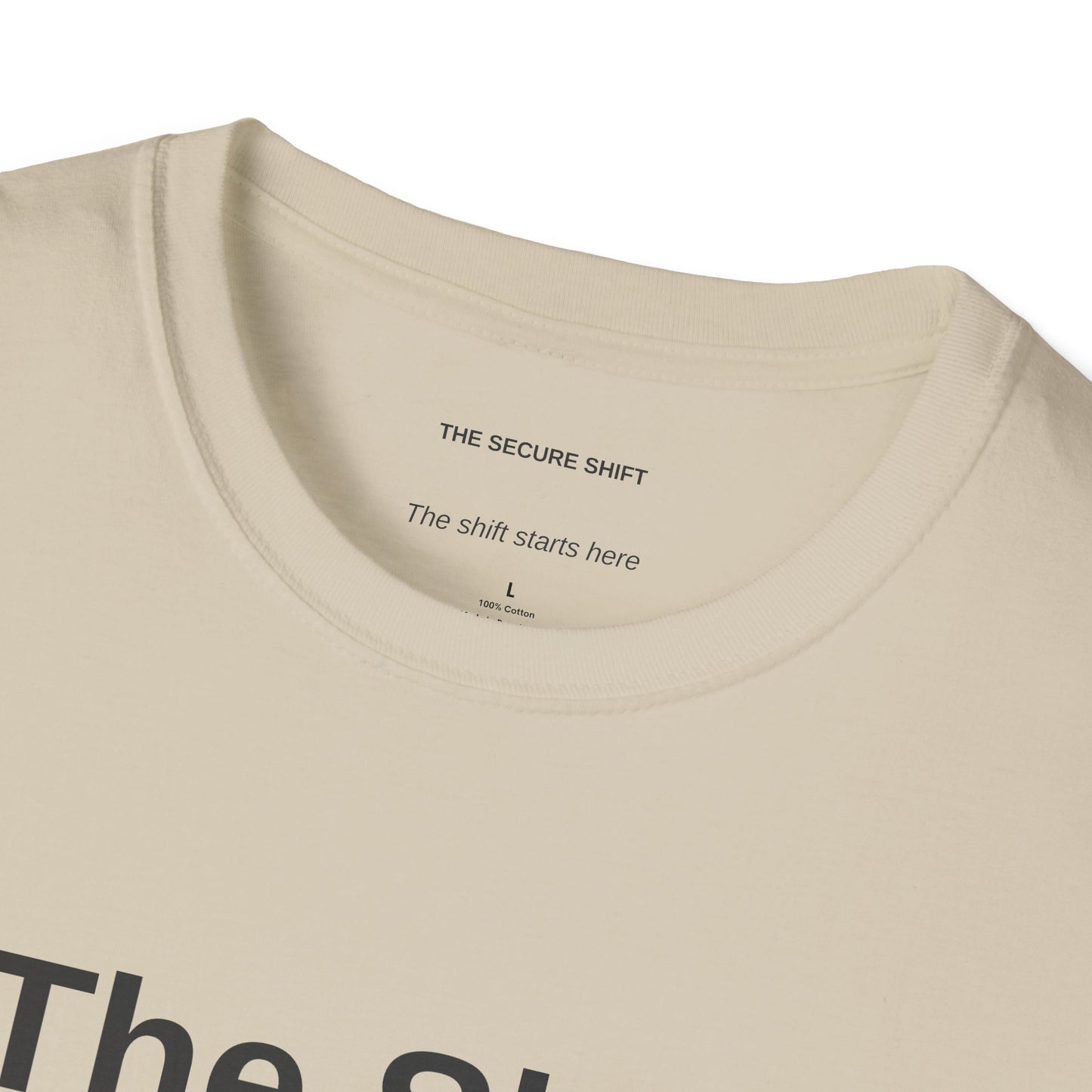 The Transition Tee -- "The Shift is Internal" "The Security is Absolute" Stage 2: The Neutrality Collection