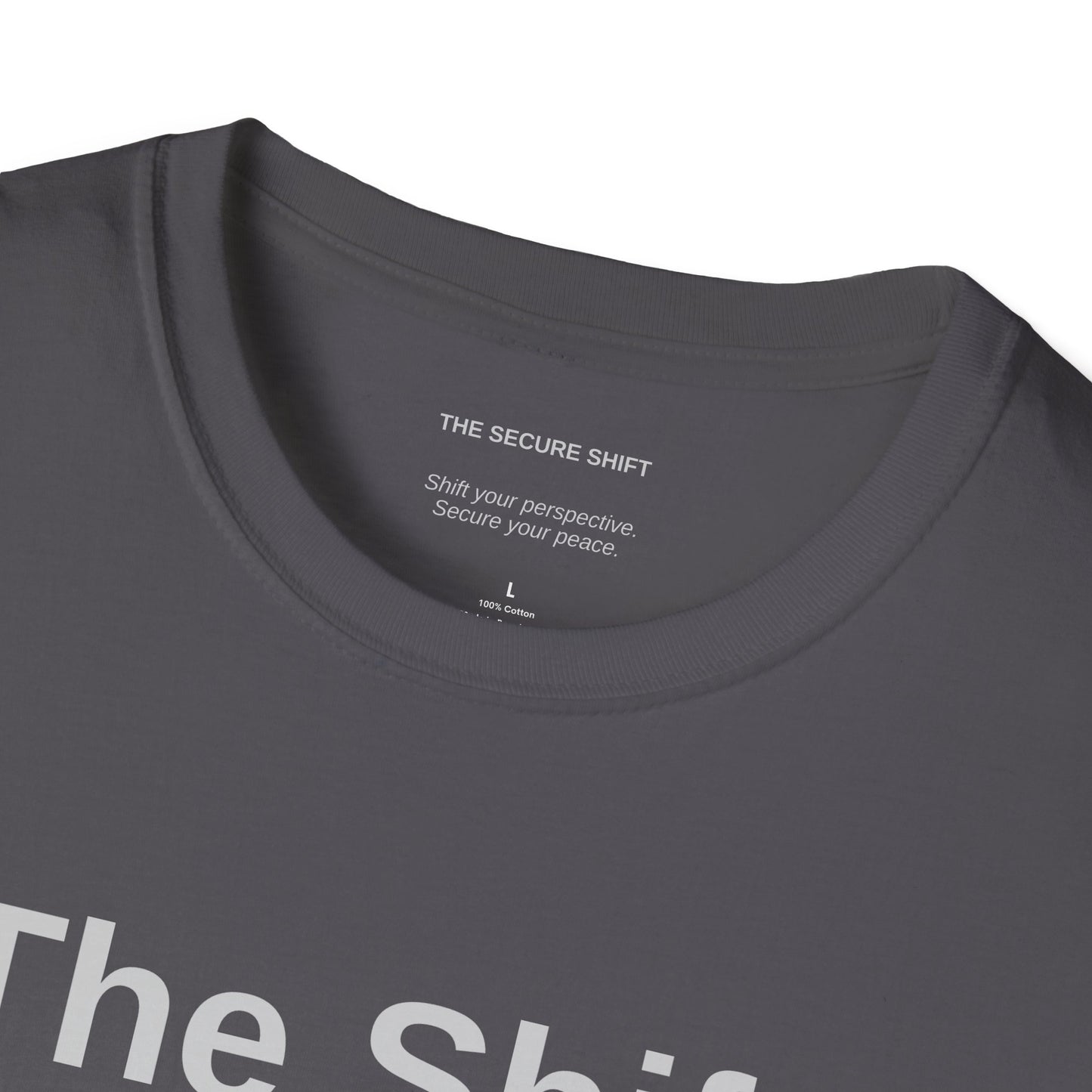The Transition Tee -- "The Shift: From Being Driven by Fear to Led by Peace." Stage 2: The Neutrality Collection