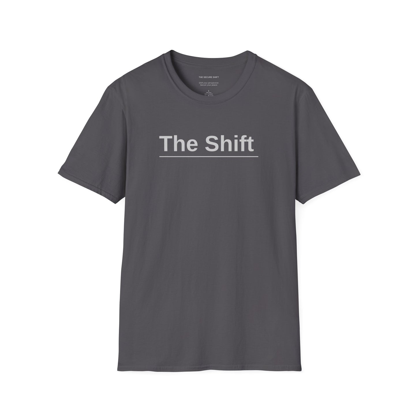 The Transition Tee -- "The Shift: From Being Driven by Fear to Led by Peace." Stage 2: The Neutrality Collection