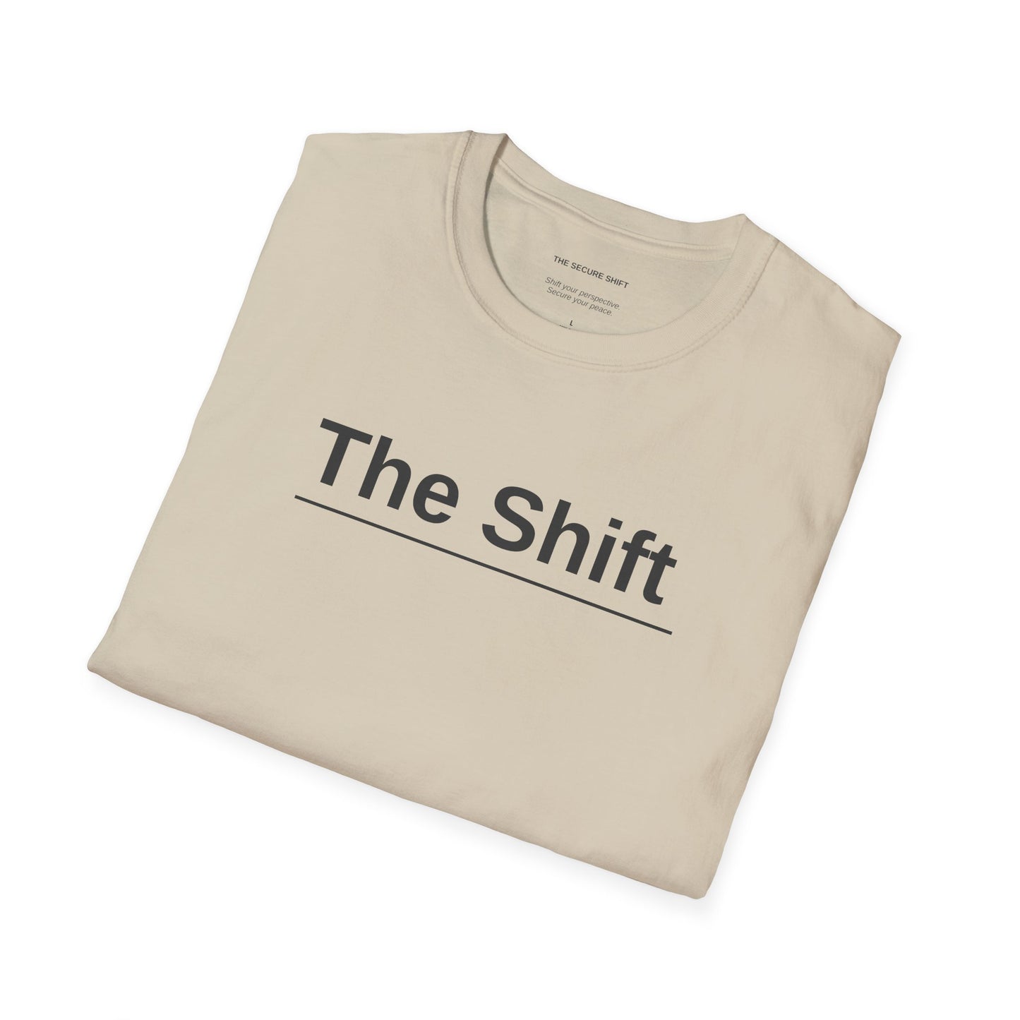 The Transition Tee -- "The Shift: From Being Driven by Fear to Led by Peace." Stage 2: The Neutrality Collection