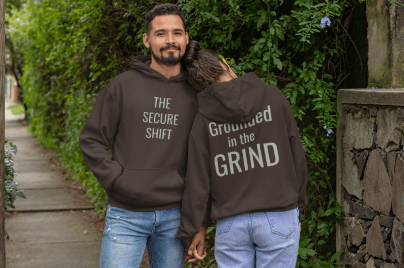 The Shielded Hoodie: 'Grounded in the Grind' edition premium heavyweight physical barrier.