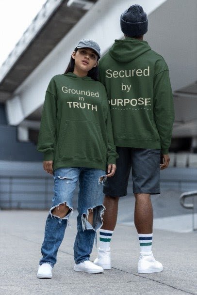 The Shielded Hoodie: A premium heavyweight physical barrier grounded in truth and secured by purpose.