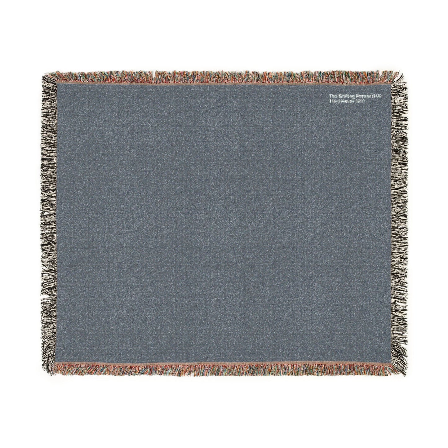 The Neutral Woven Blanket: Charcoal edition for 're-weaving your story' and finding internal balance.