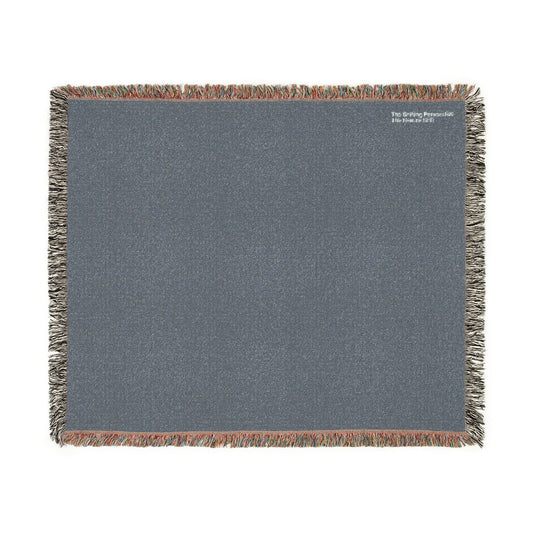 The Neutral Woven Blanket: Charcoal edition for 're-weaving your story' and finding internal balance.