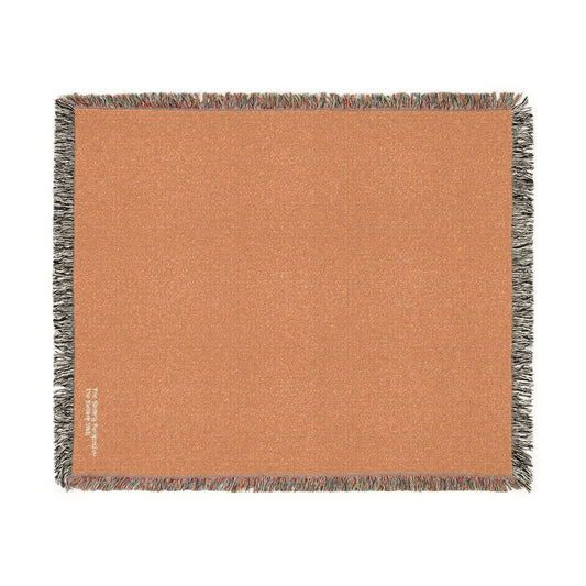 The Neutral Woven Blanket: Pebble (Sand) edition for re-weaving your story and internal balance.