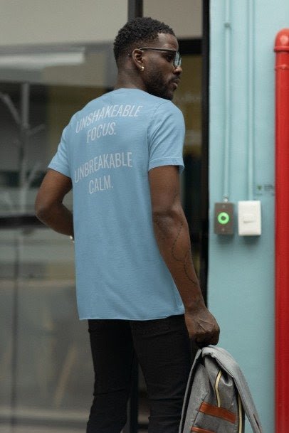 The Clarity T-Shirt: 'Mental Clarity, Unshakable Focus' edition premium lightweight apparel.